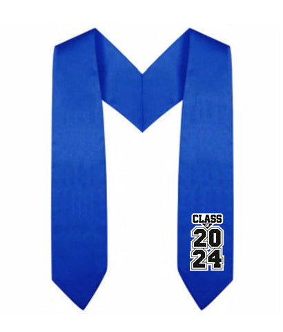 Royal Blue Kindergarten/Preschool Class of Stole