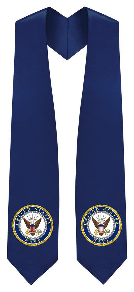 U.S. Navy Stole - Veteran & Military Graduation Stoles