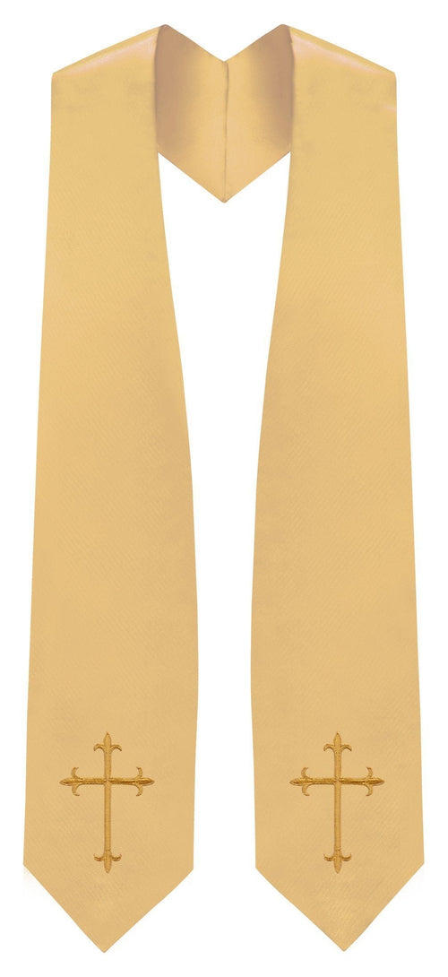 Antique Gold Traditional Choir Stole