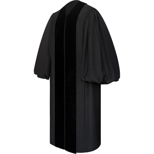 Front Velvet Geneva Pulpit Robe - Churchings