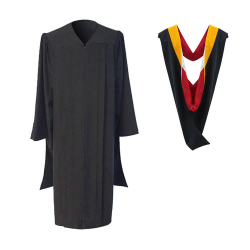 Classic Masters Graduation Gown & Hood Package Classic Masters Graduation Gown & Hood Package
