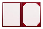 Red Graduation Diploma Cover - High School Diploma Covers - Graduation Cap and Gown