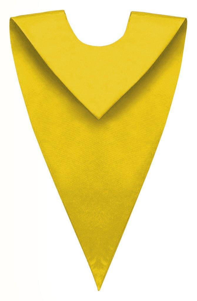 Gold Graduation V Stole - Clerkmans