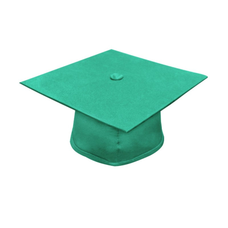Matte Emerald Green Middle School Cap, Gown & Tassel