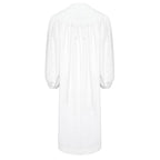 Premium White Baptismal Robe - Churchings