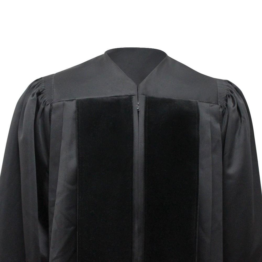 black clergy dress Clergy Dress with Puff Sleeves and Classic Collar Tally Taylor