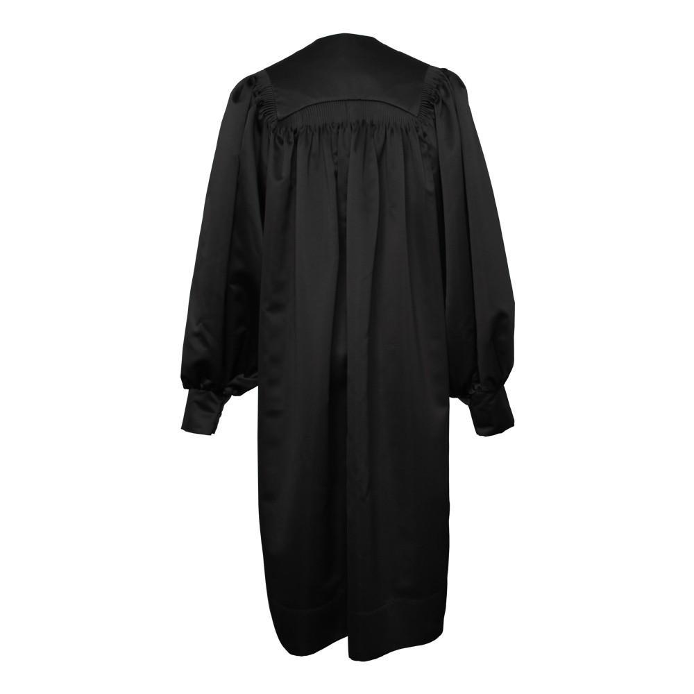Black Clergy Robe - 39 (4'6