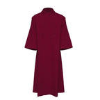 Maroon Clergy Cassock - Churchings
